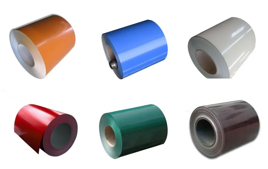 Dx51d G40 G60 Ral 9002 Color Prepainted Nano Anti-Corrosion Insulation PPGI Steel Coil in Shandong