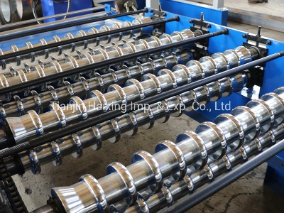 Automatic Roofing Corrugated Sheet Cold Roll Forming Machine