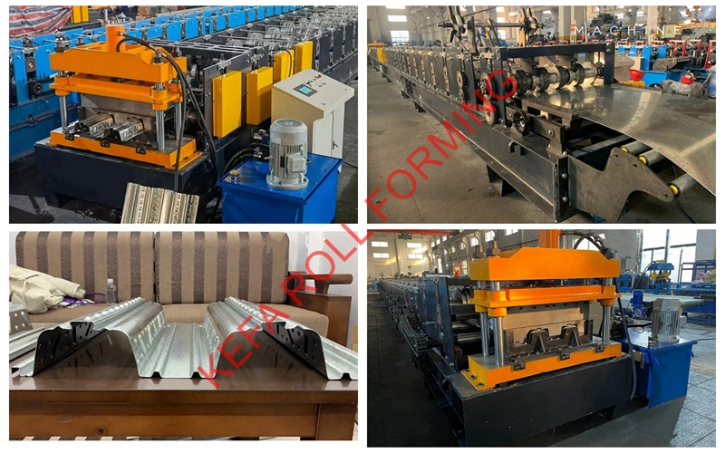 Deck Flooring Roll Forming Machine Galvanized Steel Deck Floor Panel Tile Roll Forming Machine